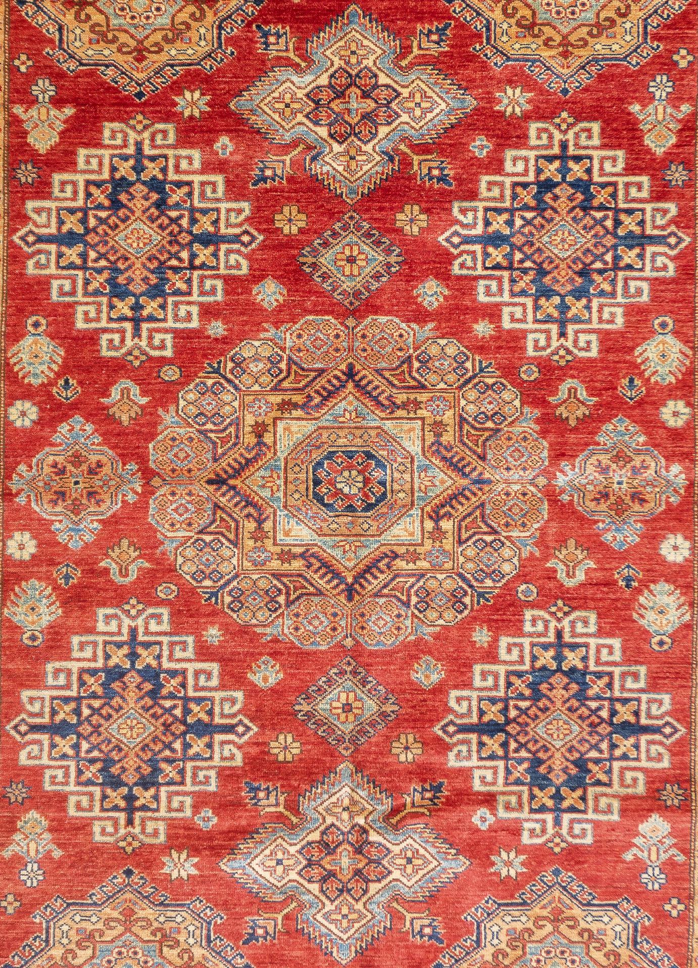 Pakistani PAK Kazak Rug 5'8'' x 7'10'' For Sale
