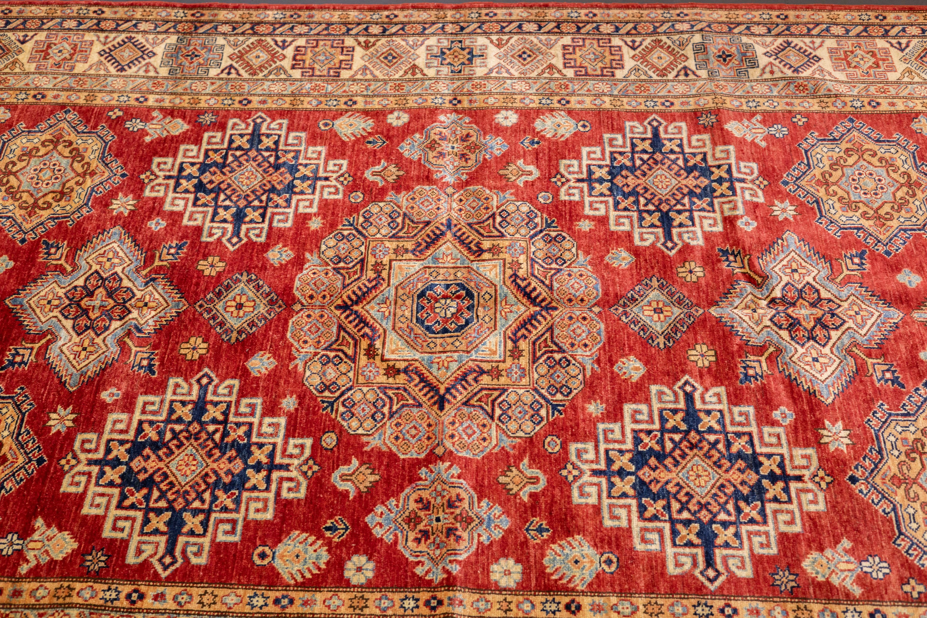 PAK Kazak Rug 5'8'' x 7'10'' In New Condition For Sale In New York, NY