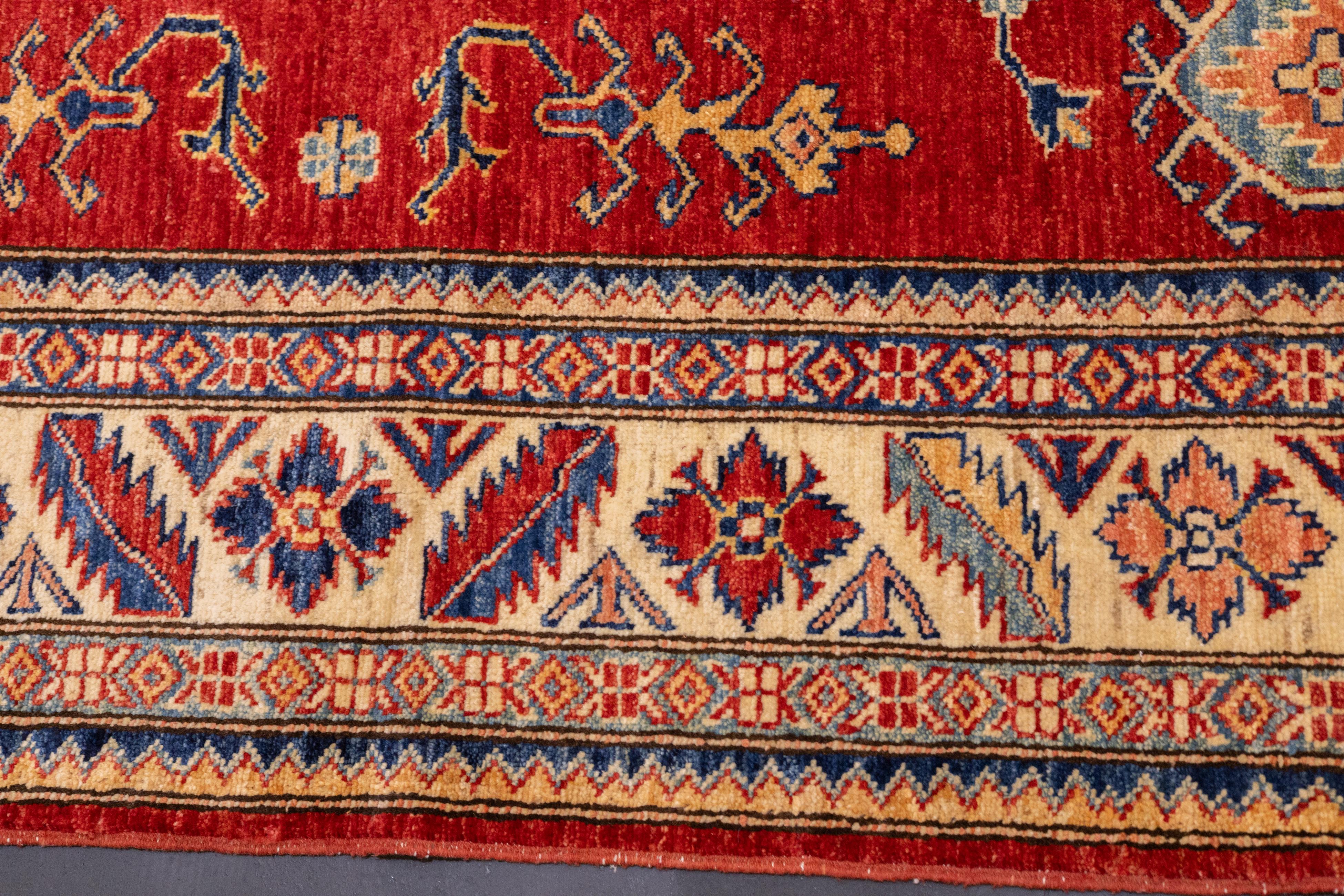 PAK Kazak Rug 5'9'' x 7'10'' For Sale 1