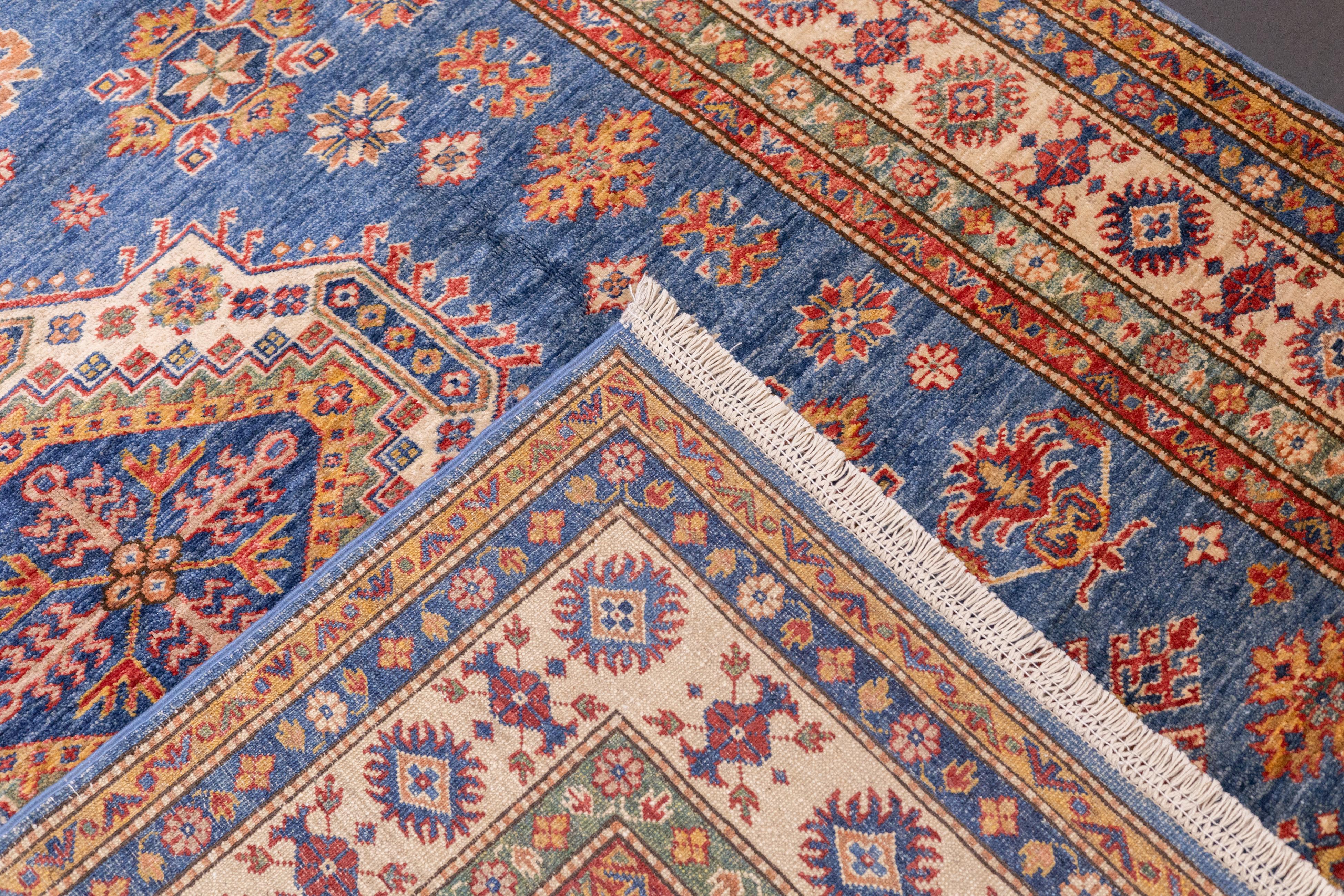 PAK Kazak Rug 5'9'' x 8'3'' For Sale 4