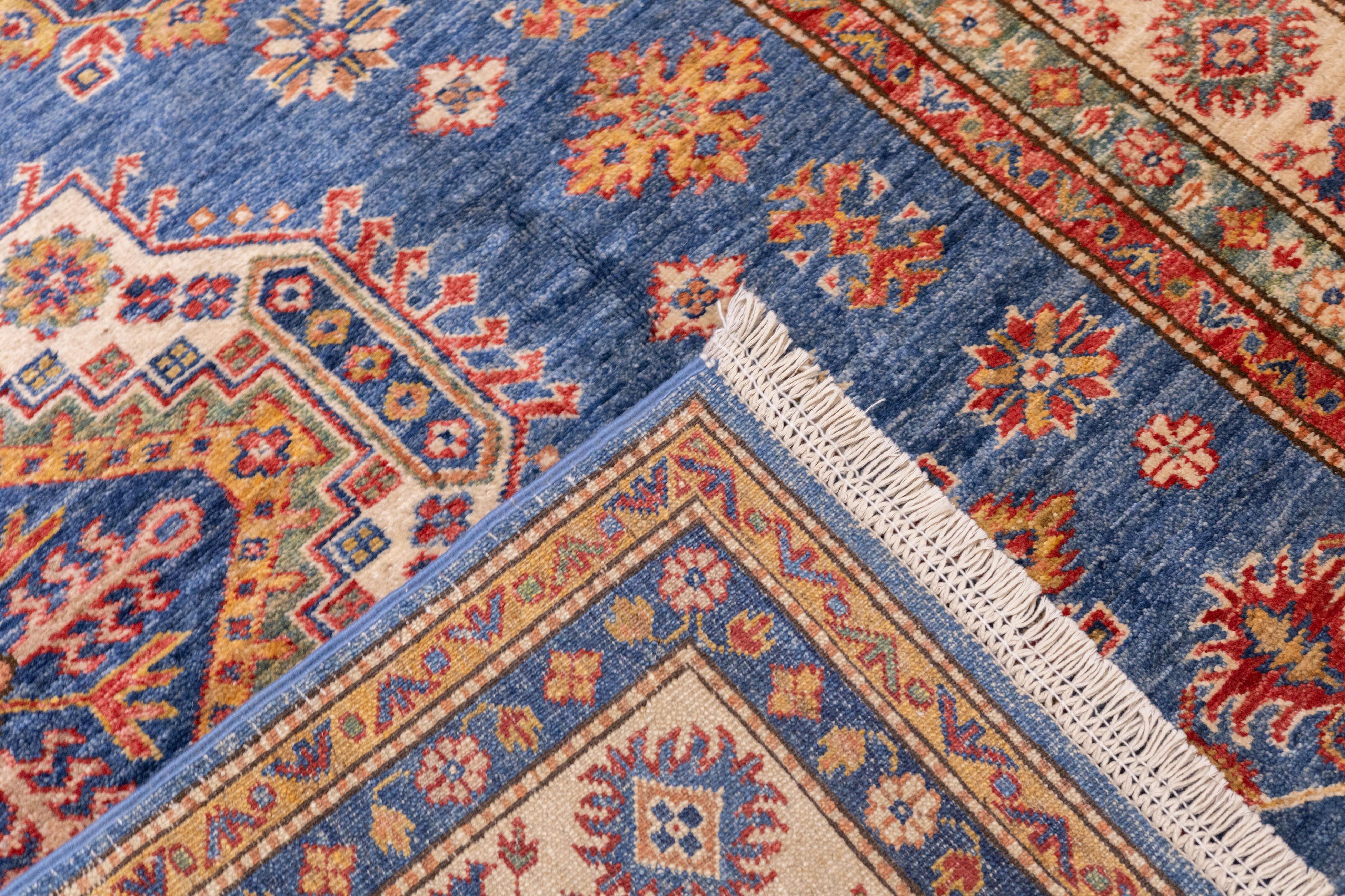 PAK Kazak Rug 5'9'' x 8'3'' For Sale 5