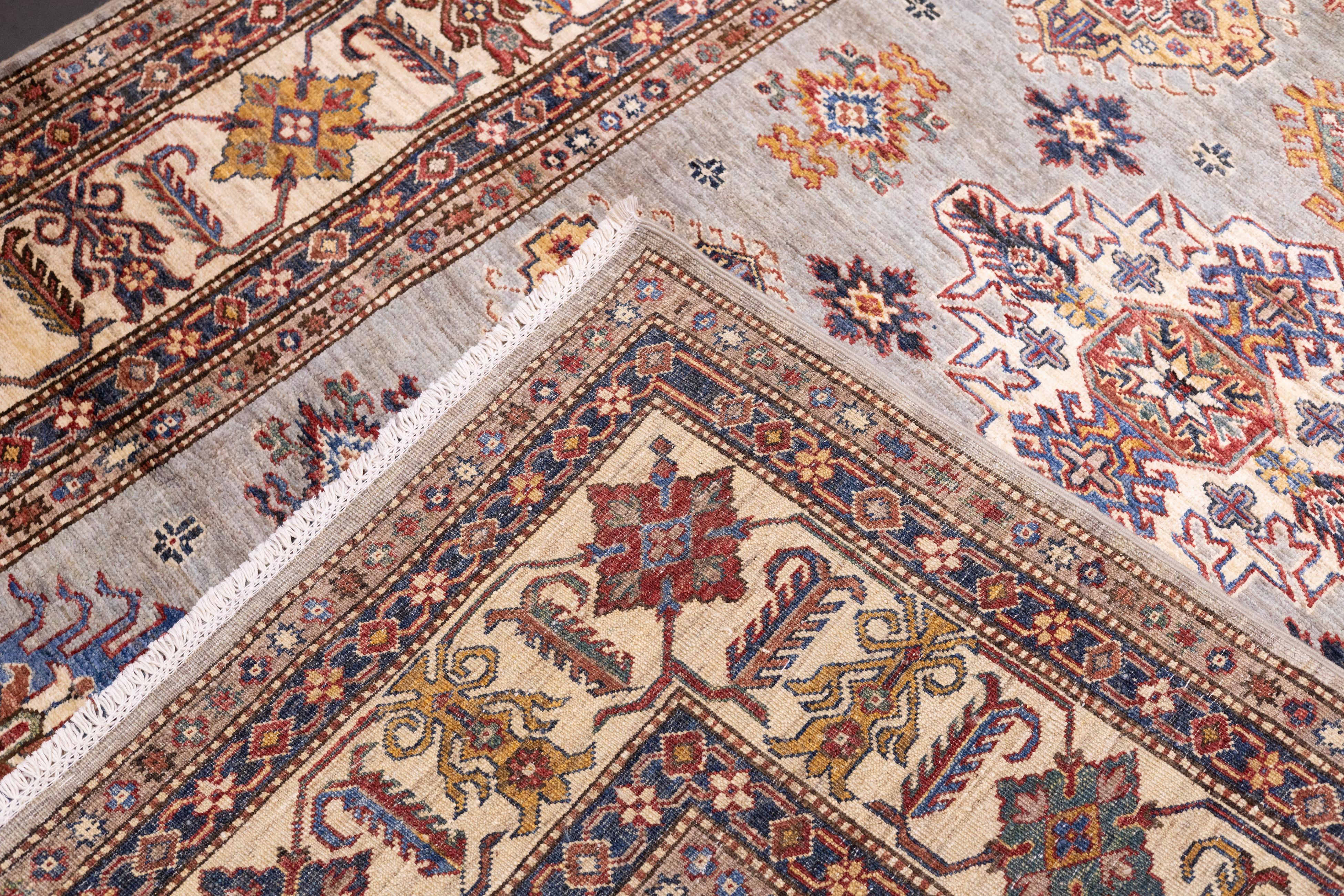PAK Kazak Rug 6'2'' x 9'3'' For Sale 4