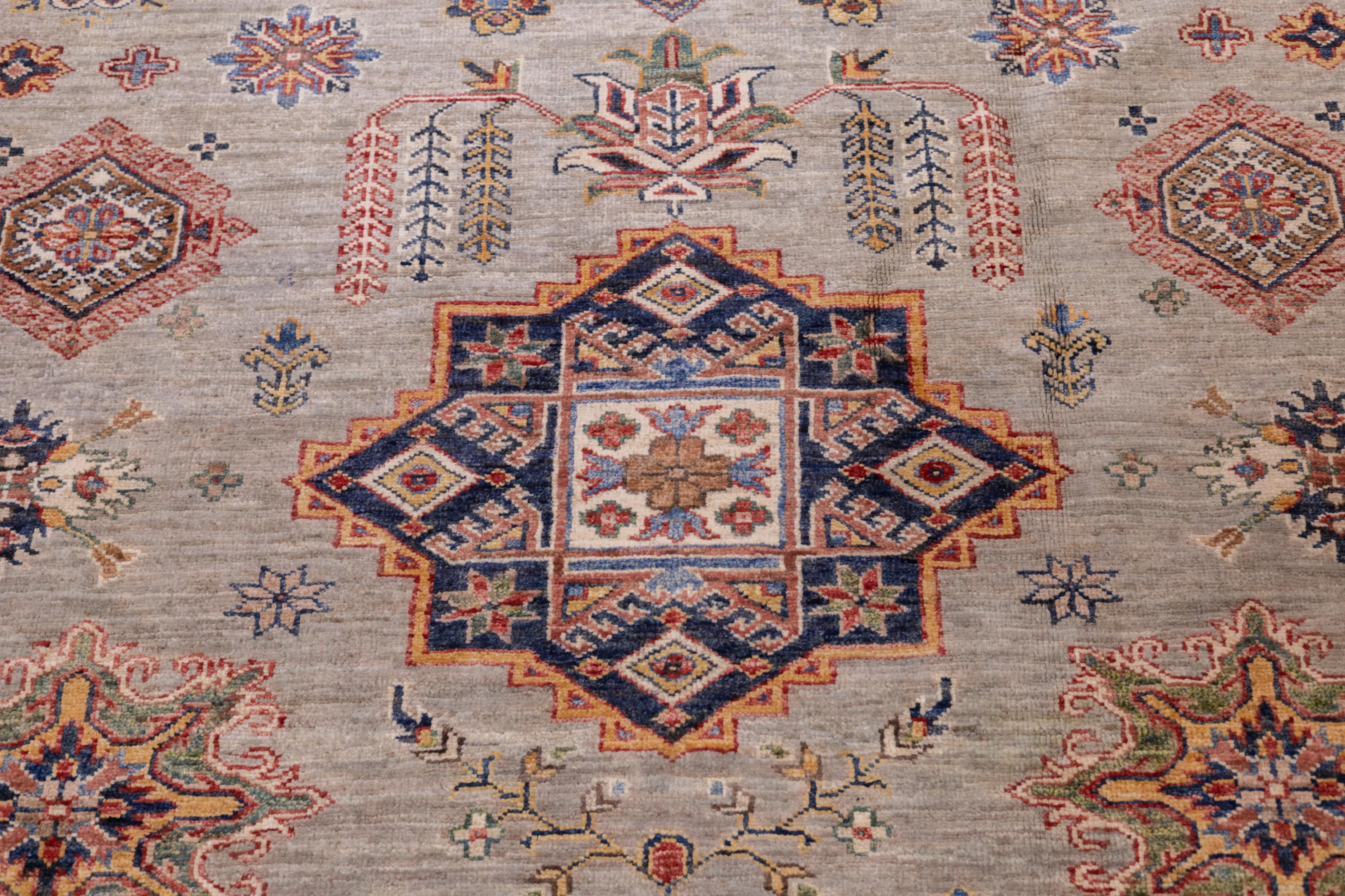 Contemporary PAK Kazak Rug 6'9'' x 9'7'' For Sale