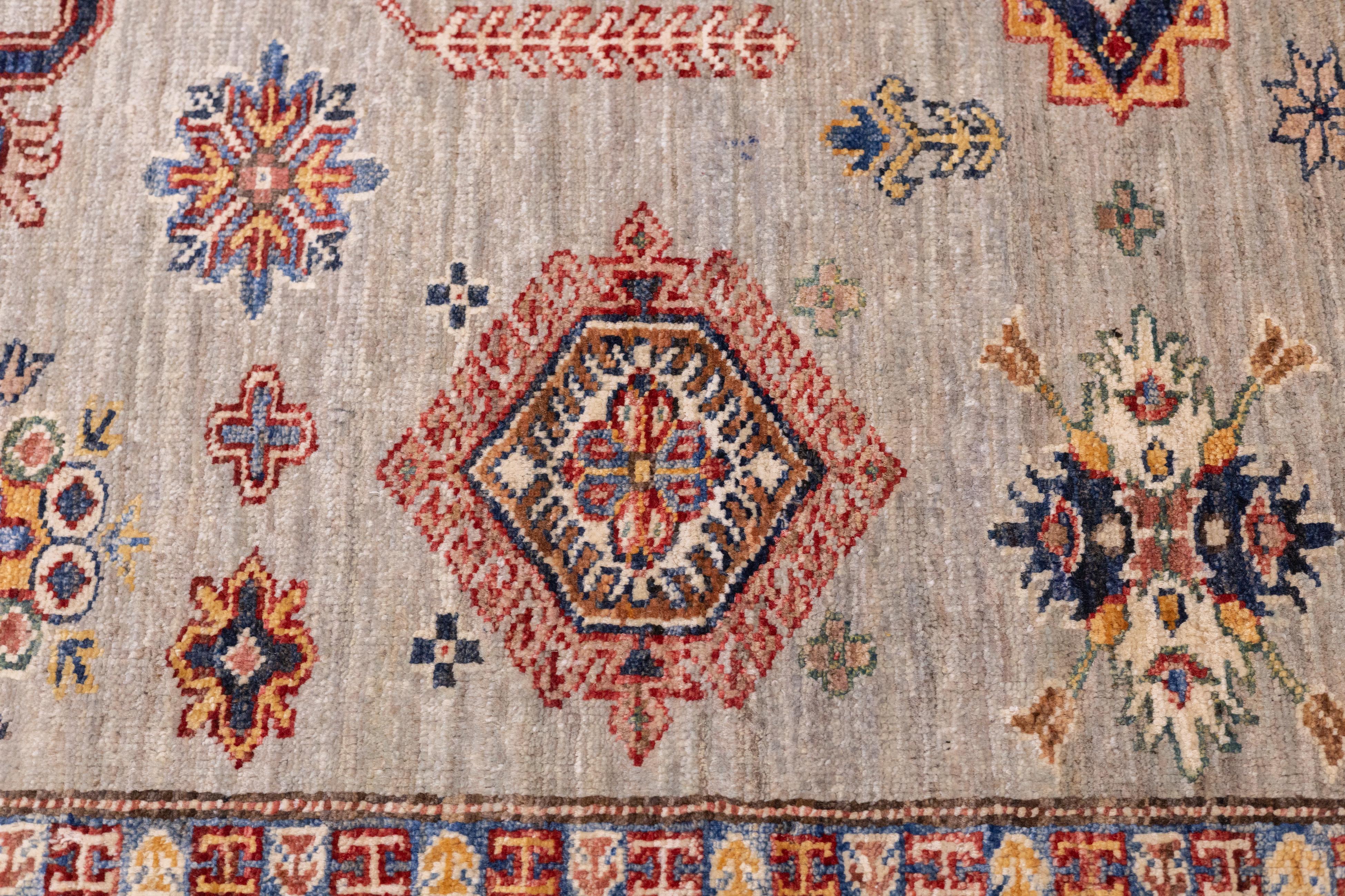PAK Kazak Rug 6'9'' x 9'7'' For Sale 1