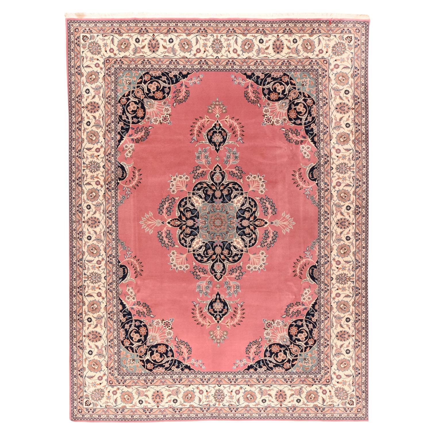 PAK Persian Tabriz Design Rug 9’0" x 12’2”
