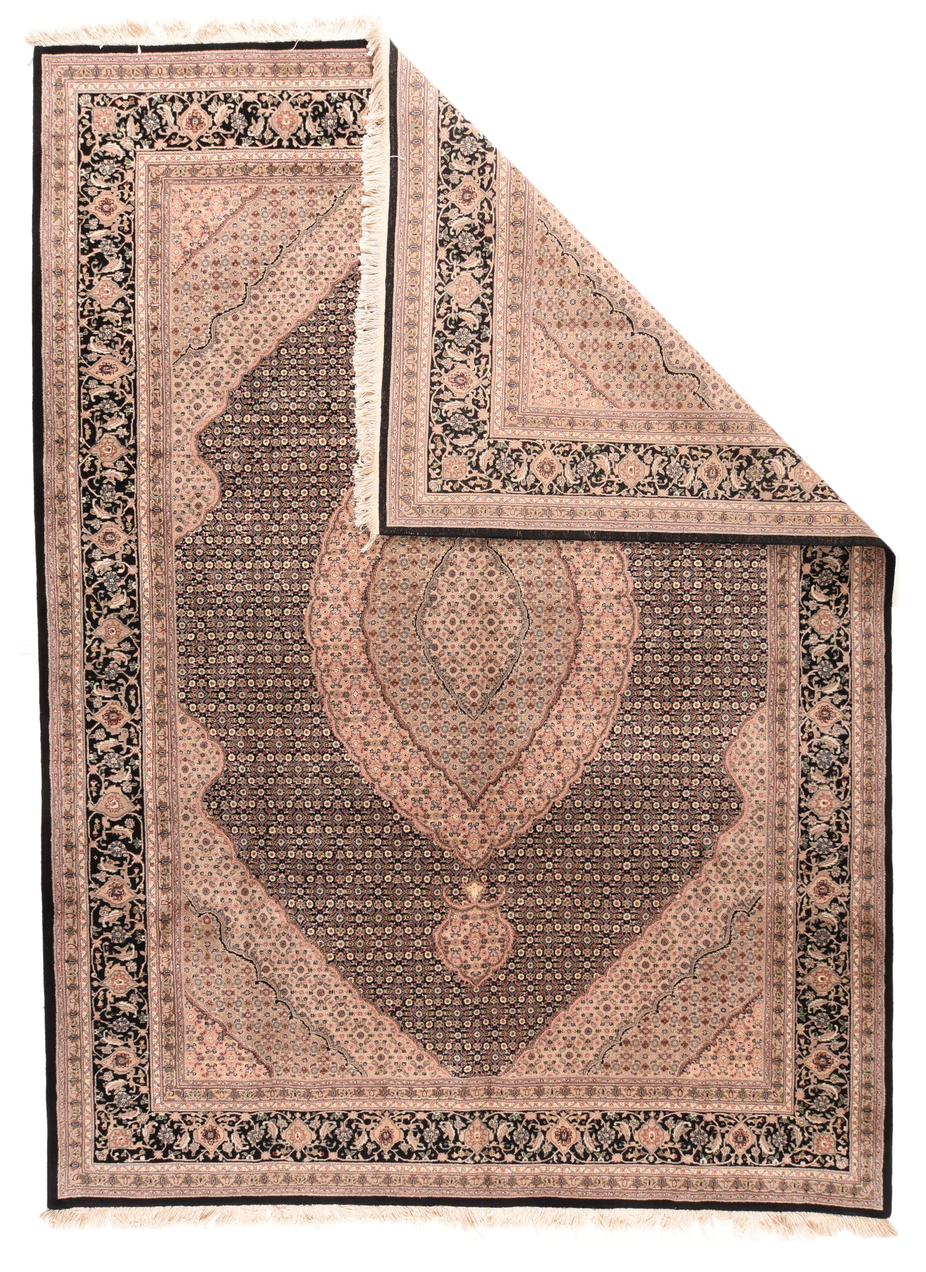 PAK Persisch Tabriz Mahi Design Teppich 8'6