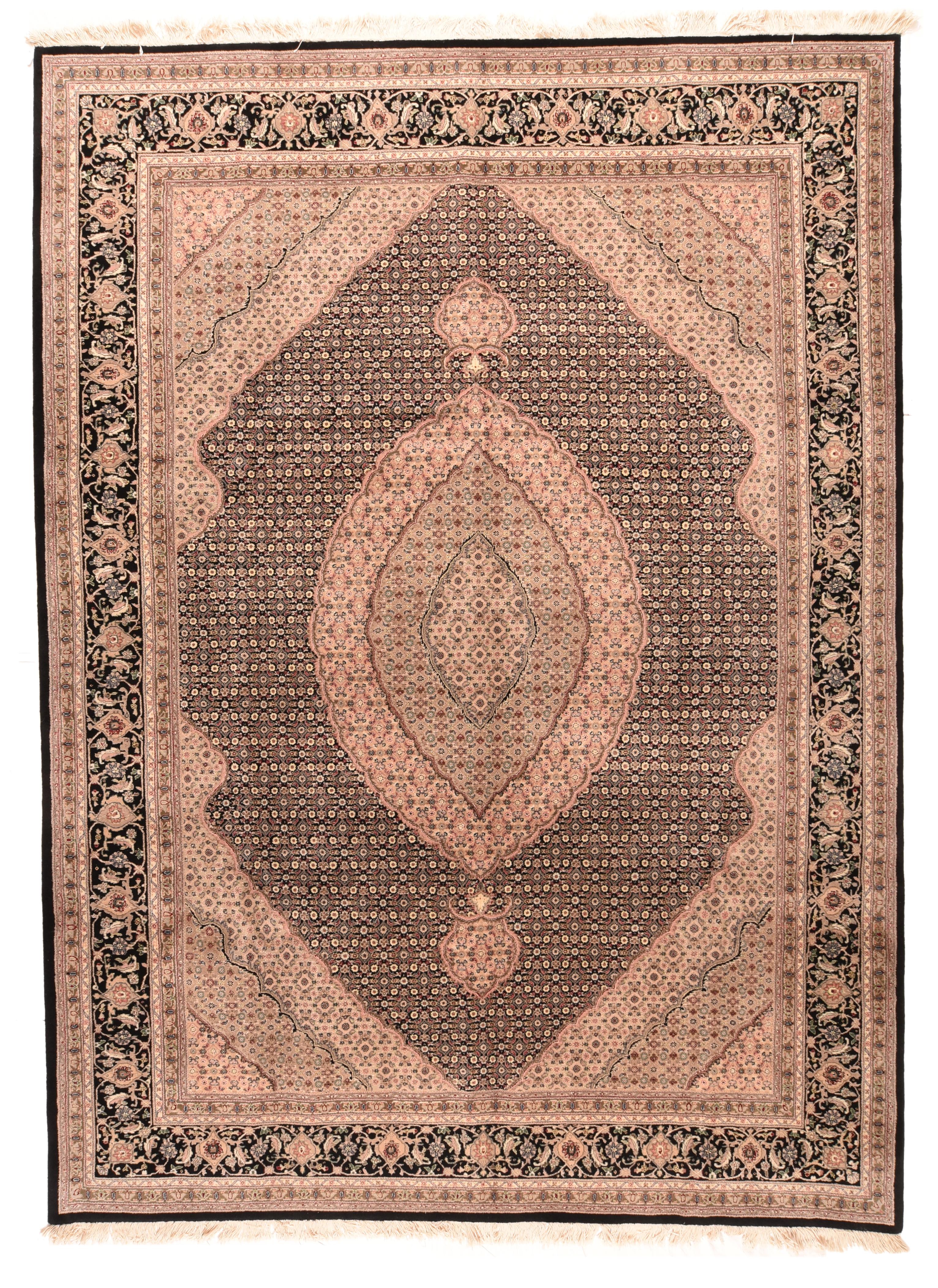 PAK Persisch Tabriz Mahi Design Teppich 8'6 x 11'6 im Zustand „Neu“ im Angebot in New York, NY
