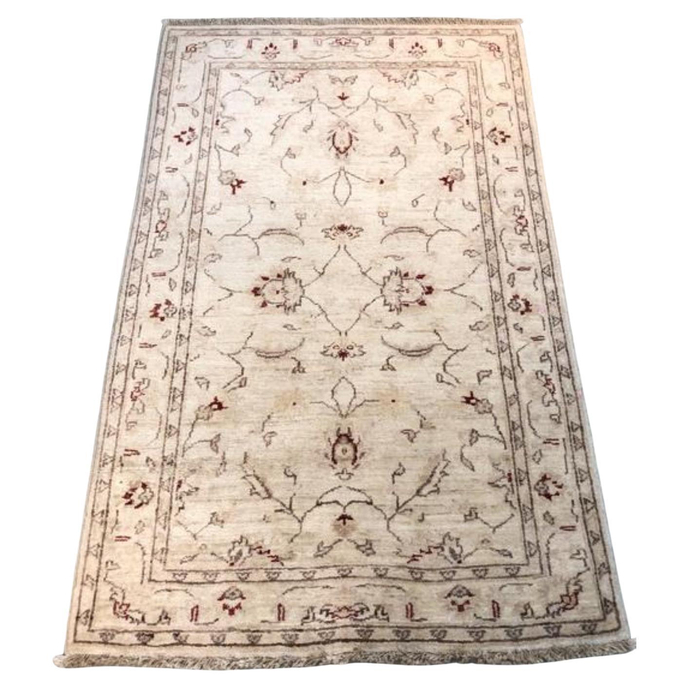 Teppich aus pakistanischer Wolle - 2,11' 4,7'