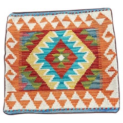 Pakistani Kilam Hand Made Pillow, 20th Century