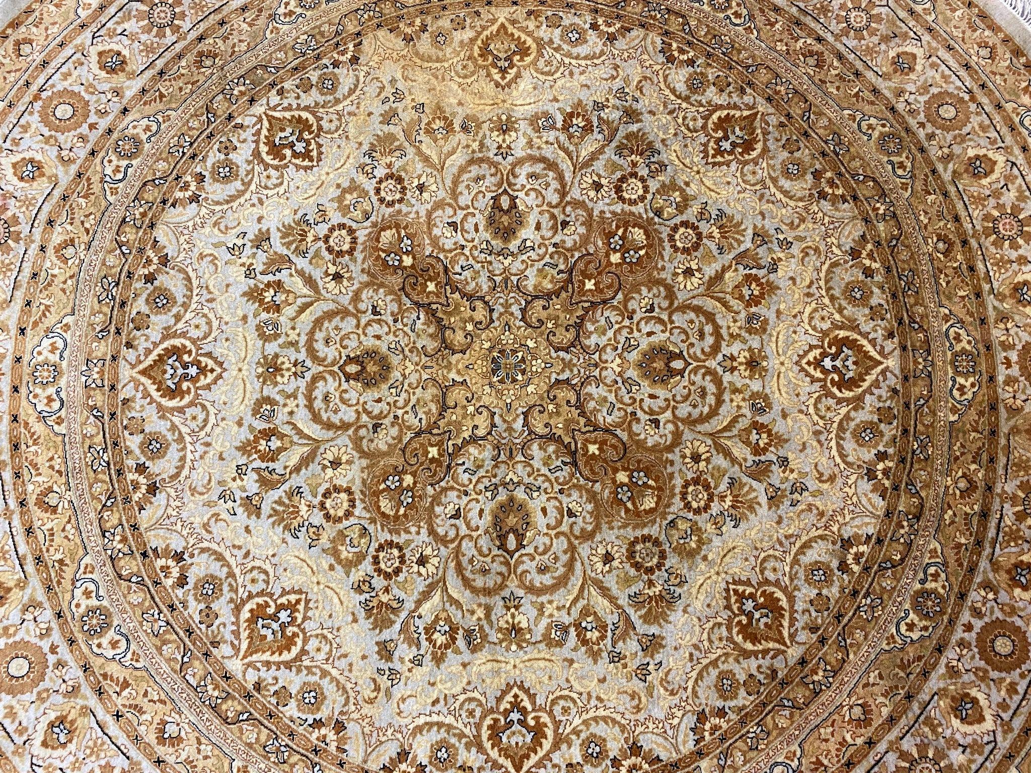 XXI secolo e contemporaneo Tappeto rotondo pakistano persiano - 7'-1