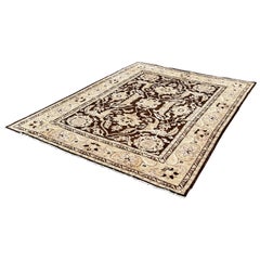 Pakistanischer handgefertigter Peshawari-Teppich 13' x 9,5'