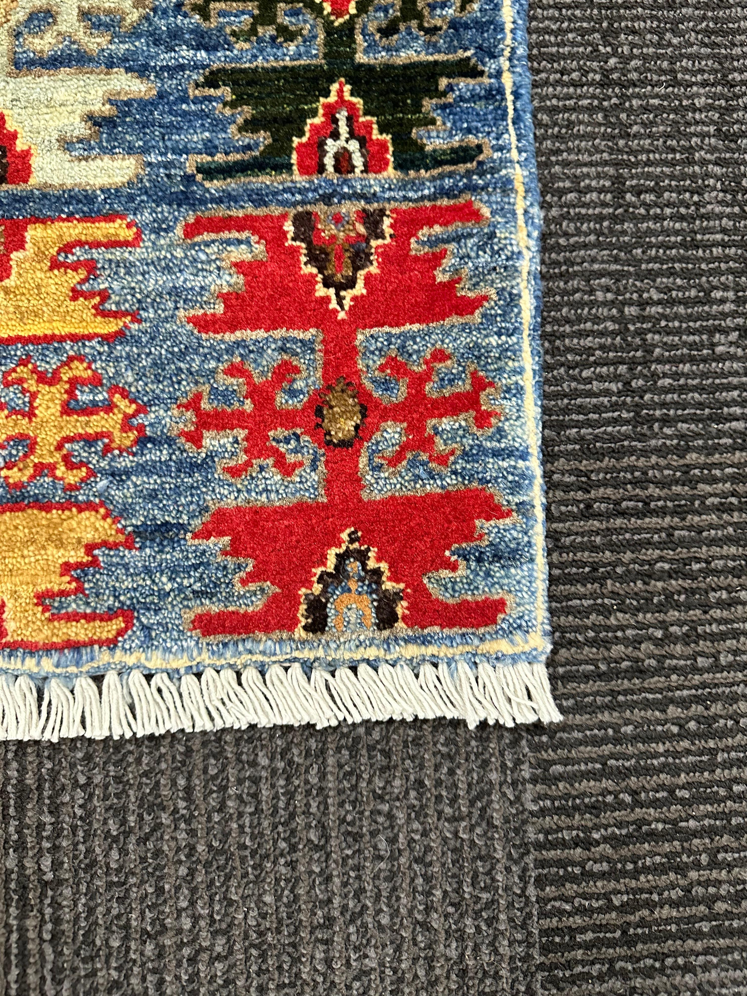 Alfombra Pequeña de Diseño Ushak Paquistaní, Siglo XX Lana en venta