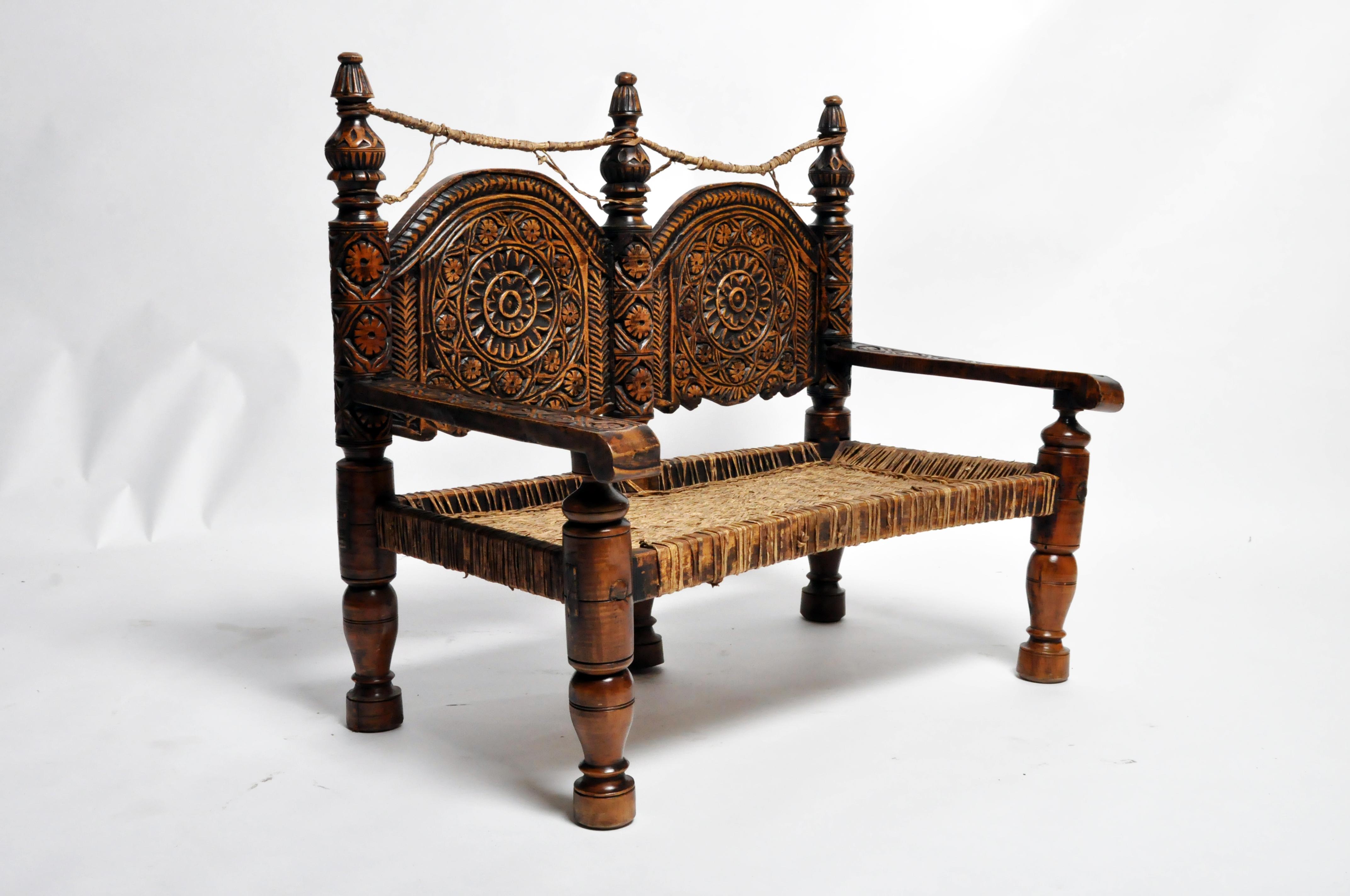 Pakistani Wedding Loveseat at 1stDibs