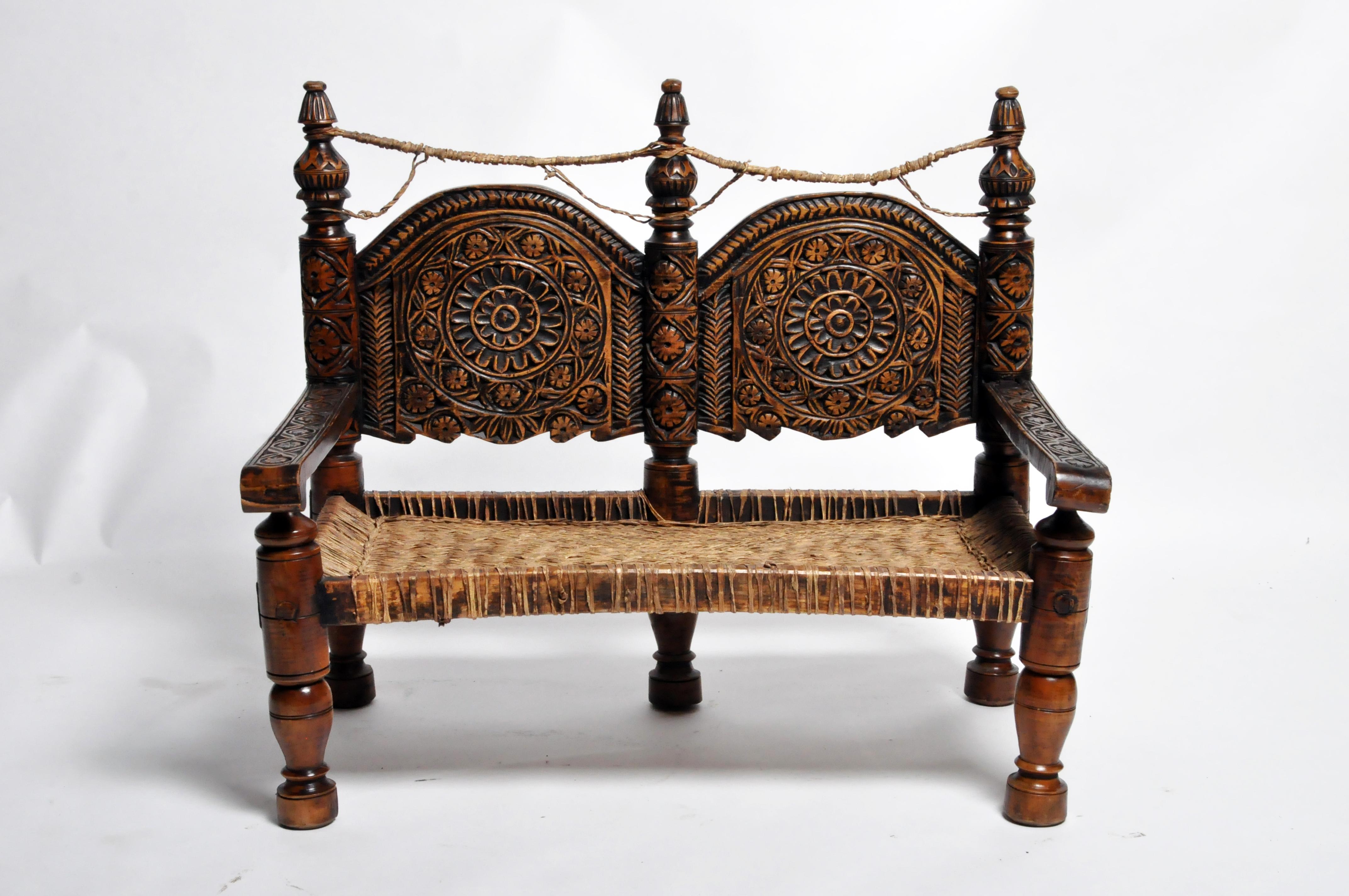 Pakistani Wedding Loveseat at 1stDibs