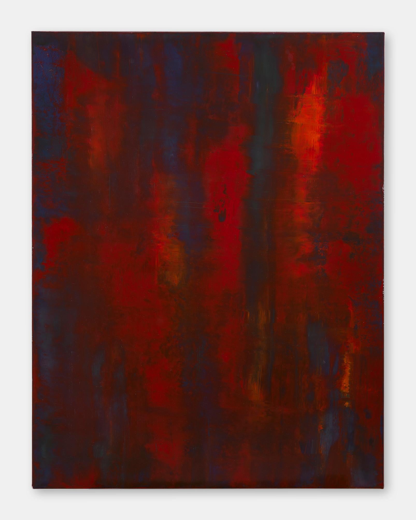 Pal B. Stock Breaking the waves Contemporary, Red, Abstract