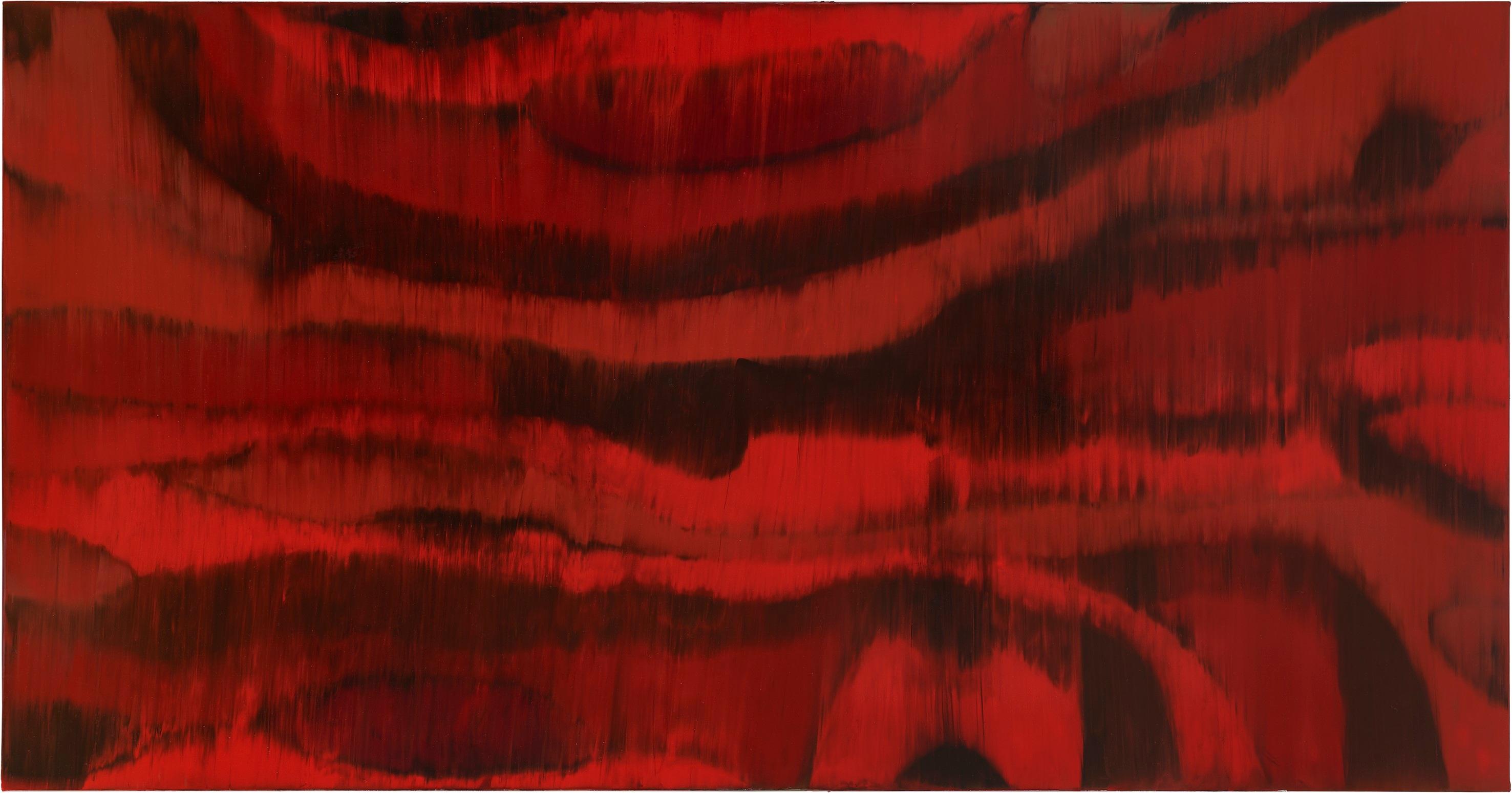 Heartbeat I, 2017
Encaustic, Beeswax, Oil on wooden panel (Signed on reverse)
41.33 H x 78.74 W in
105 H x 200 W cm

Pal B. Stock developed his unique technique using beeswax, oil paint on wood panel. Working with beeswax had a powerful magnetic