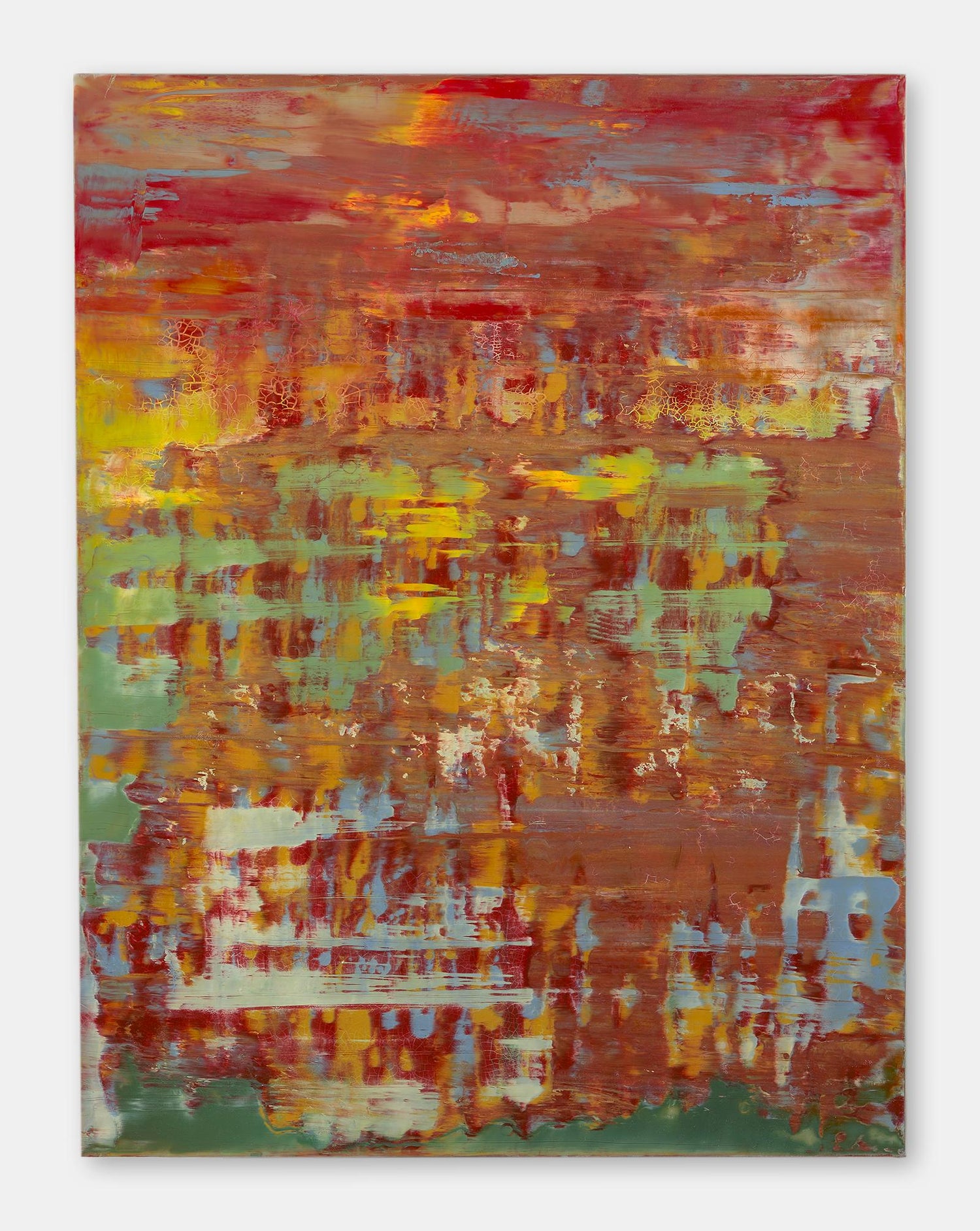 Pal B Stock Touch Me Contemporary Abstract Painting Red