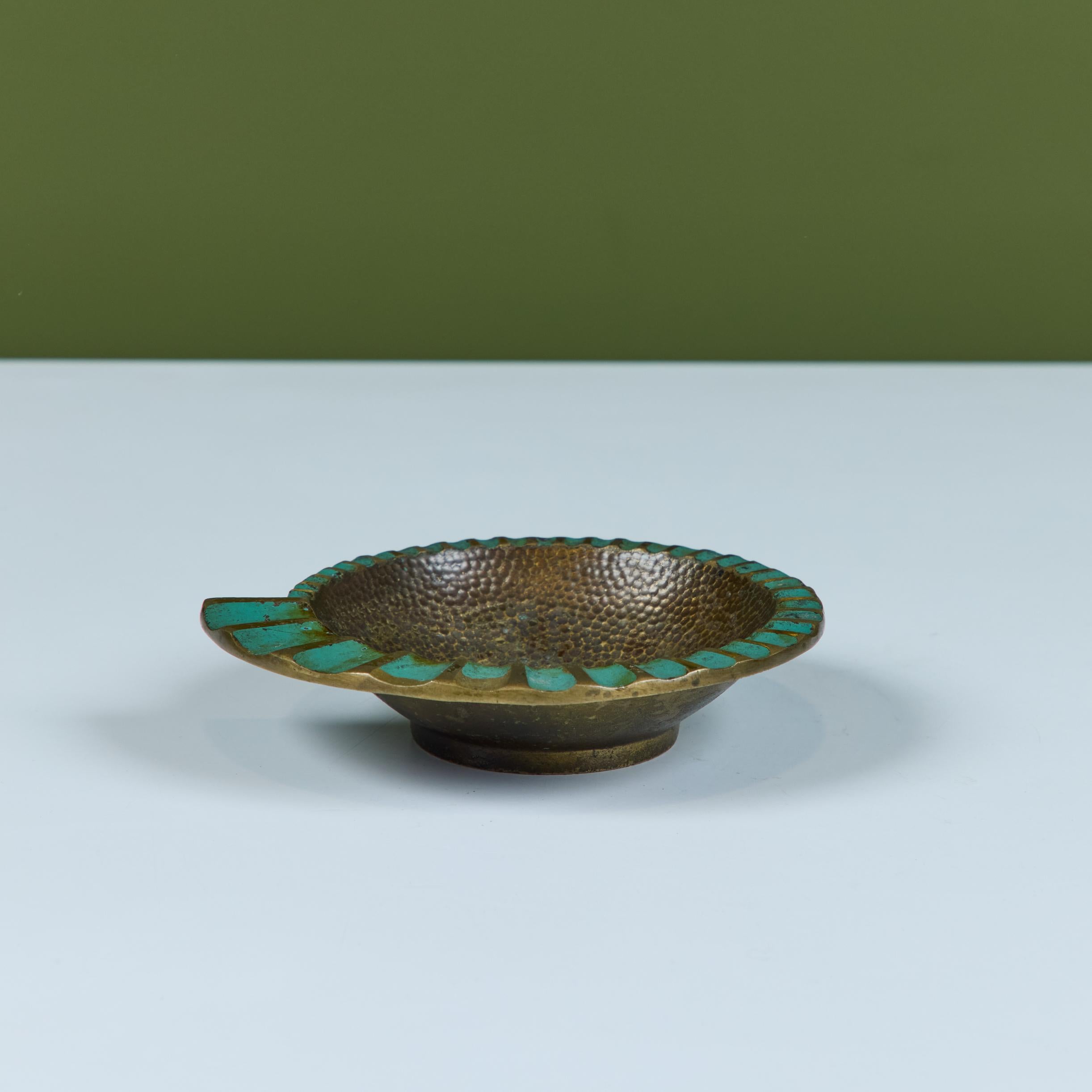 Pal-Bell Ashtray in Cast Bronze by Maurice Ascalon For Sale 5