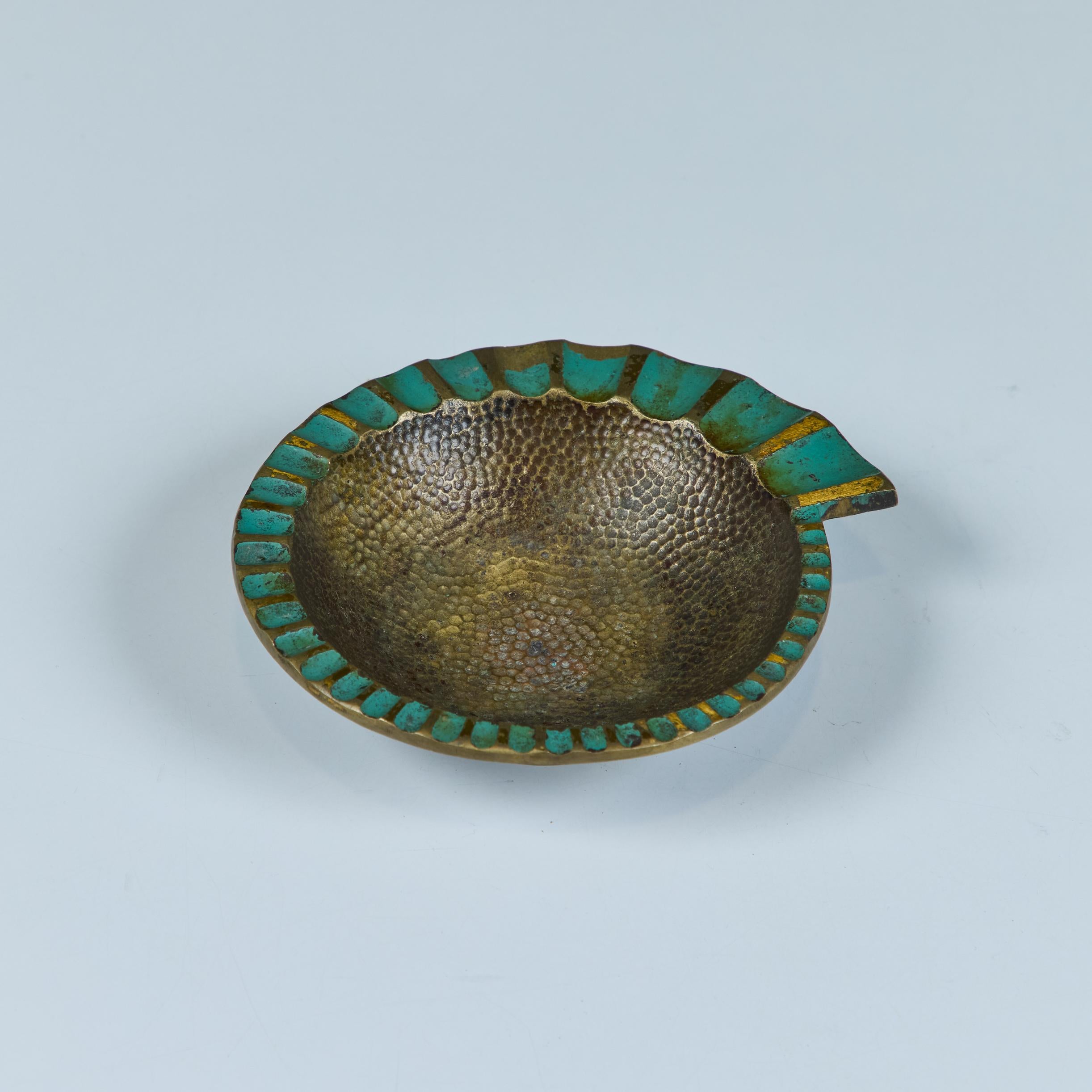 Pal-Bell Ashtray in Cast Bronze by Maurice Ascalon For Sale 6