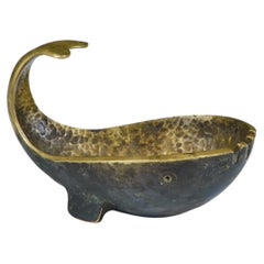 Pal-Bell Bronze Whale Ashtray