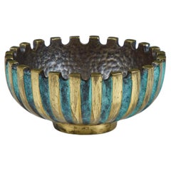 Bol en bronze moulé Pal-Bell