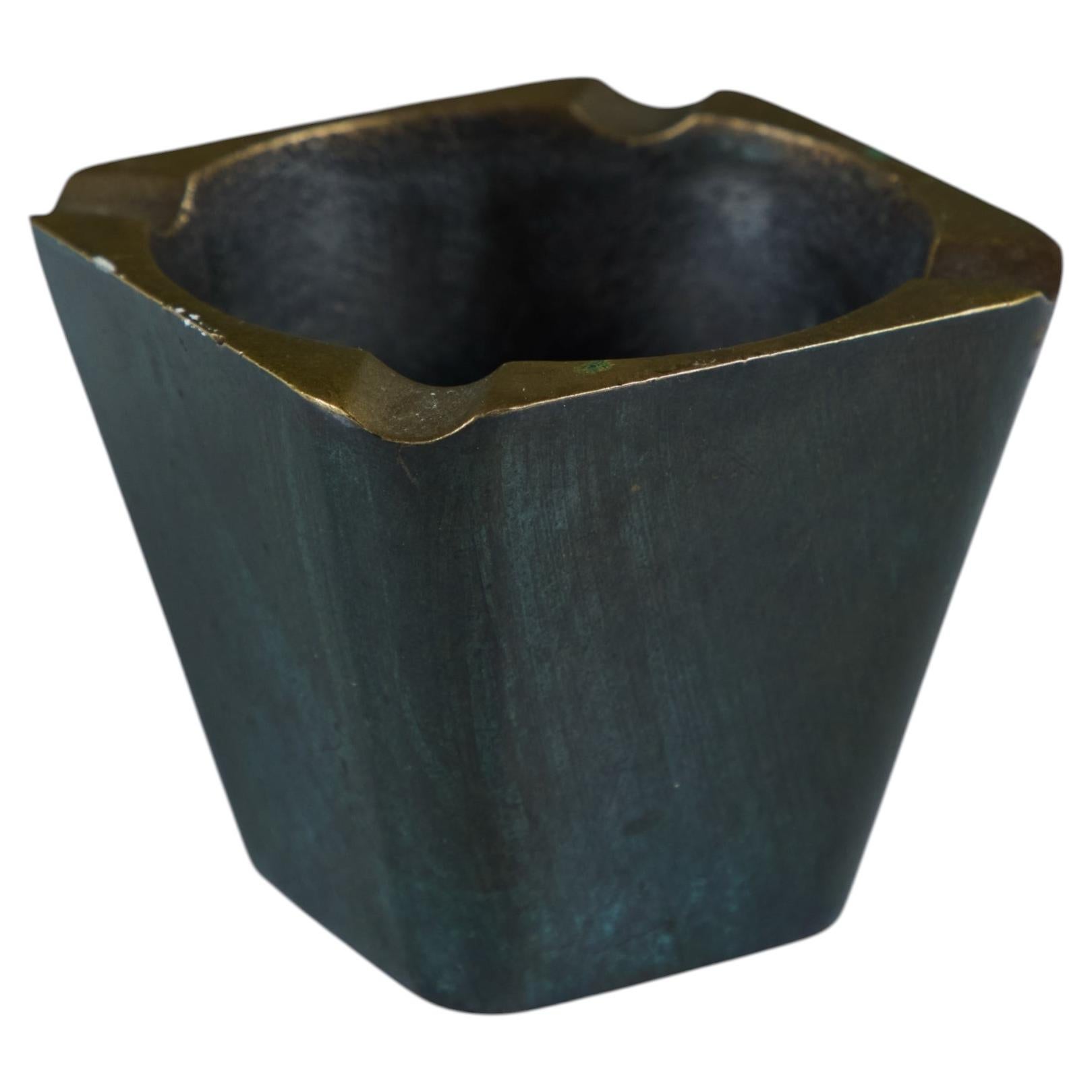Pal-Bell Cast Bronze Cup Ashtray For Sale