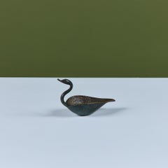 Pal-Bell Cast Bronze Swan Catchall