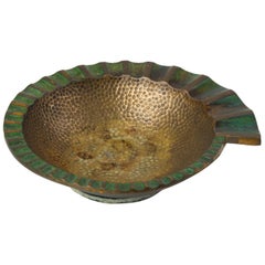 Pal-Bell Nautilus Ashtray in Cast Bronze by Maurice Ascalon