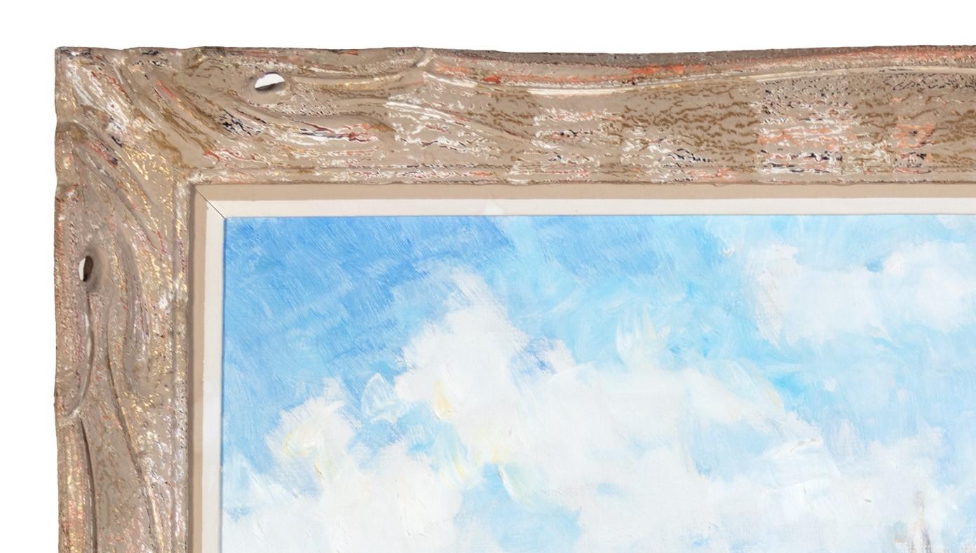 Questo ritratto di Pal Fried ritrae la sua modella Carmen, che posava spesso per l'artista e compare in molte delle sue opere, sullo sfondo di una scena di strada parigina. È custodito nella sua cornice originale, dipinta a mano dall'artista.