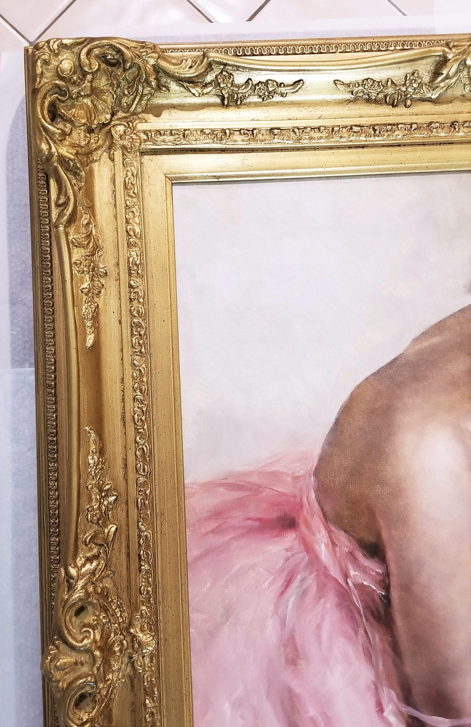 Intermission (Ballerina) /// Impressionismus Degas Französisches Ballett Renoir Figurative im Angebot 1
