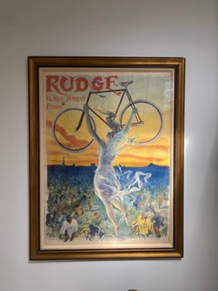 "Rudge Cycles" authentic antique posters with tax stamps