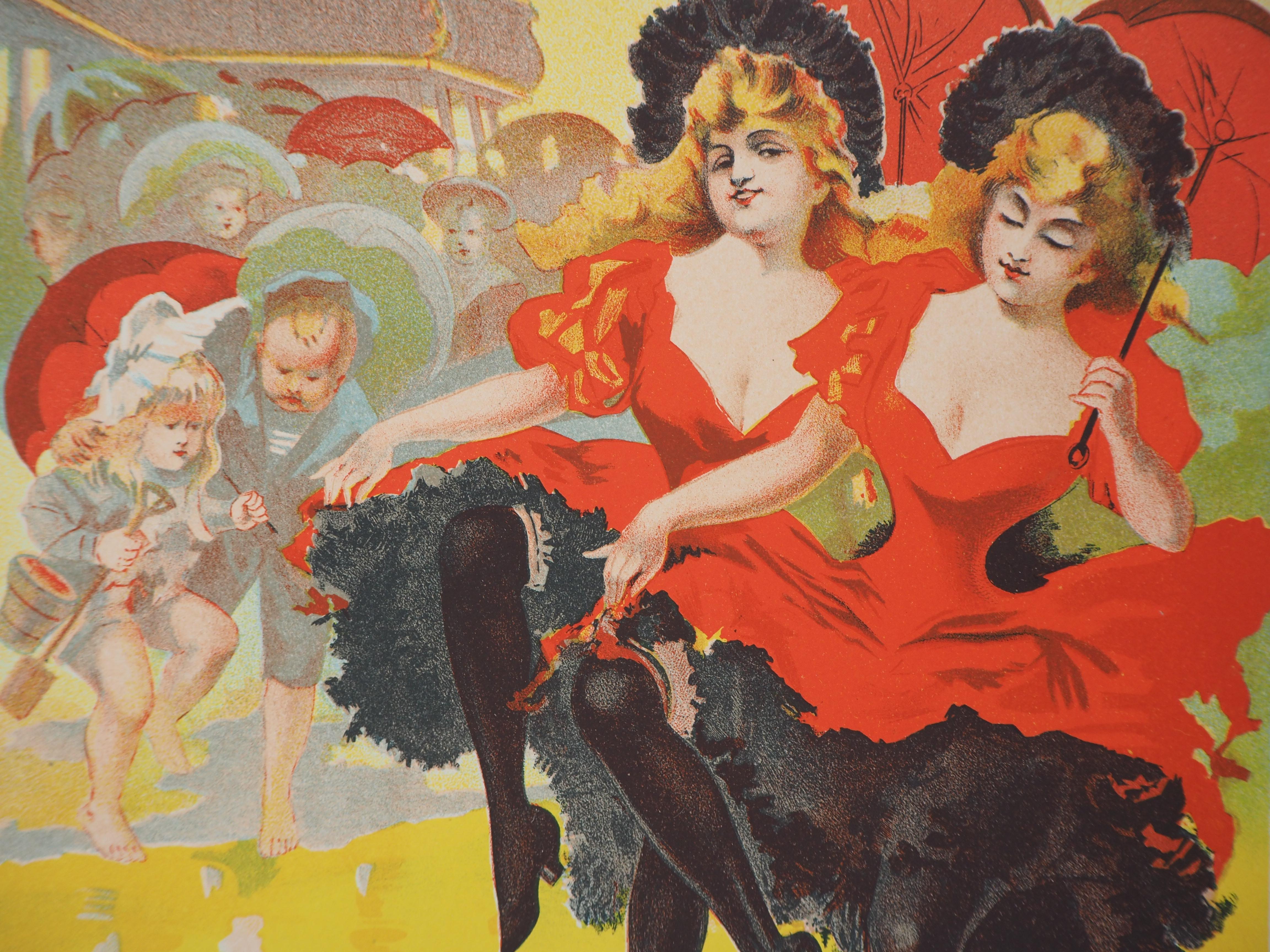 The Can-can Dancers - Lithograph (Les Maîtres de l'Affiche), 1895 1