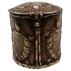 Pal Kepenyes Brutalist Bronze Jewel Box