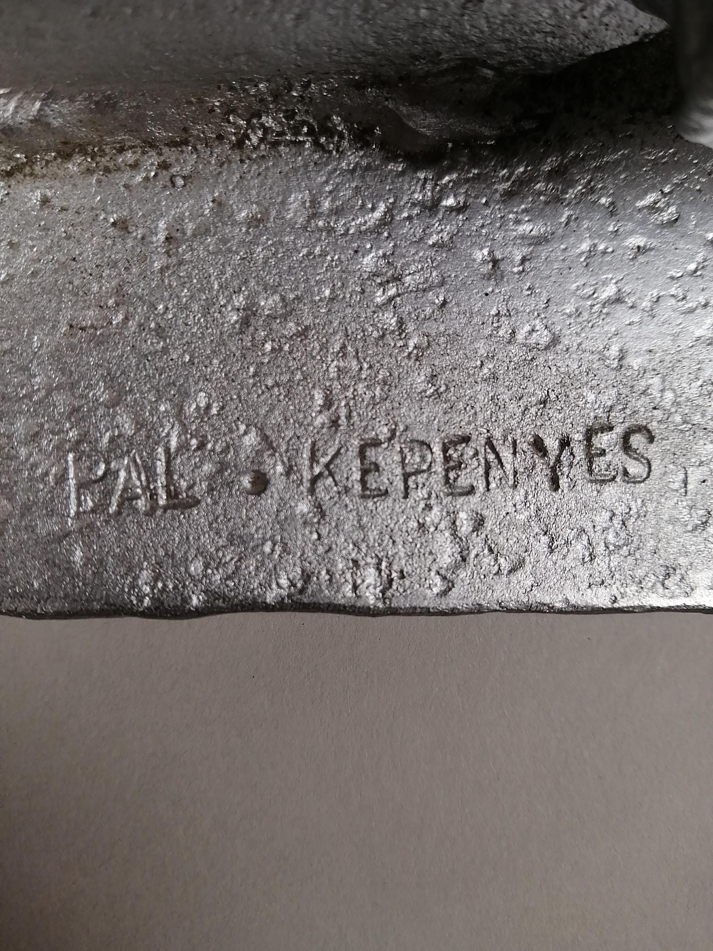 Pal Kepenyes Brutalist Steel Sculpture For Sale 2