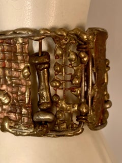 Pal Kepenyes Kinetic Cuff Bracelet in the Brutalist Manner