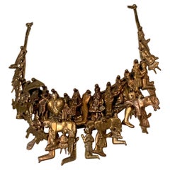 Pal Kepenyes Collier Milagros cinétique de style brutaliste