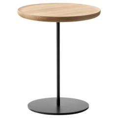 Pal Side Table -Oak Light Oil/Black Lacquered- by Keiji Takeuchi for Fredericia