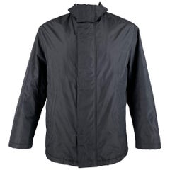 PAL ZILERI Größe 44 Marineblaue Jacke mit Reißverschluss aus massiver Polyestermischung