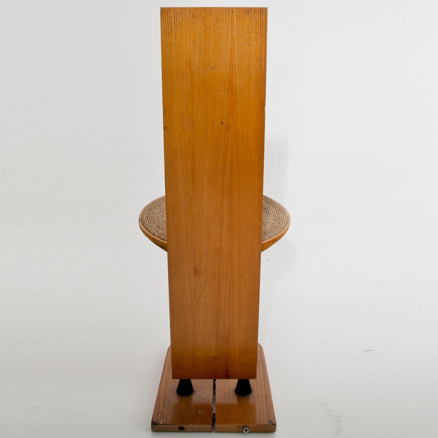 “Pala” Dining Chairs and Table by Gigi Sabadin for Emme, Italy, 1970s In Good Condition In Greding, DE