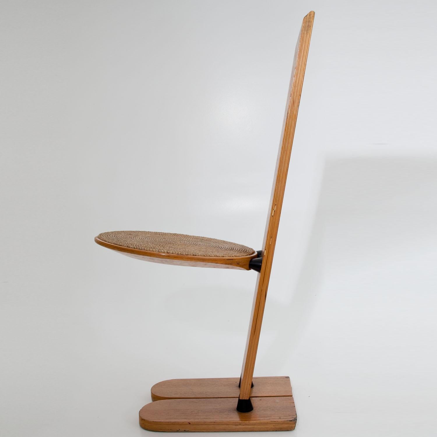 Late 20th Century “Pala” Dining Chairs and Table by Gigi Sabadin for Emme, Italy, 1970s