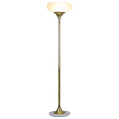 PALA-F1 Brass Glass Floor Lamp
