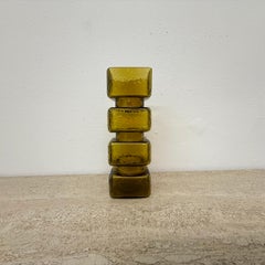 Pala glass vase by Helena Tynell for Riihimaki Glass Finland 1960’s