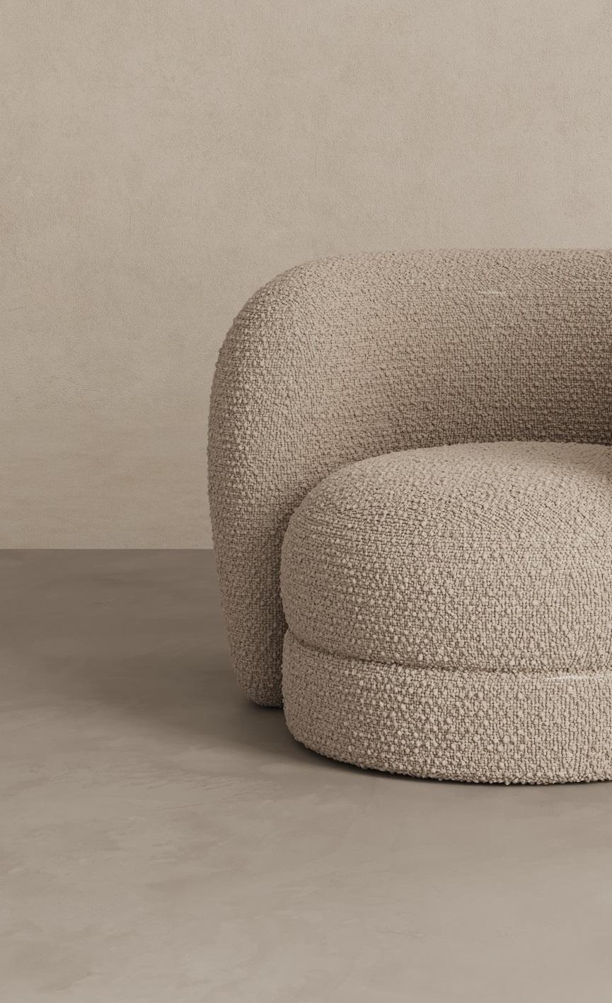 Sillón Palace de Dedar Milano Karakorum Bouclé de Paloma Editions Italiano en venta