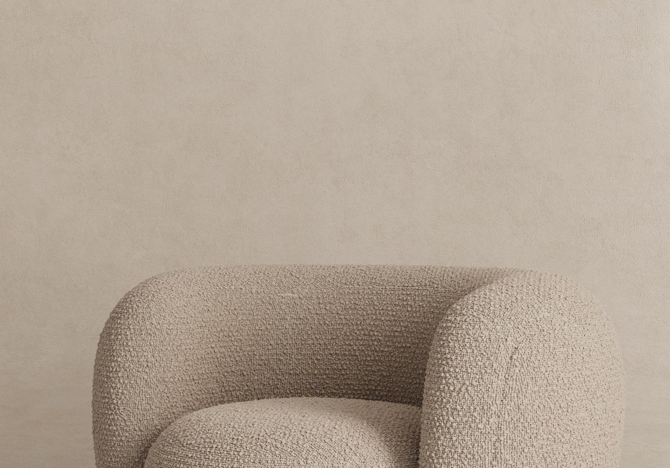 Sillón Palace de Dedar Milano Karakorum Bouclé de Paloma Editions Otro en venta