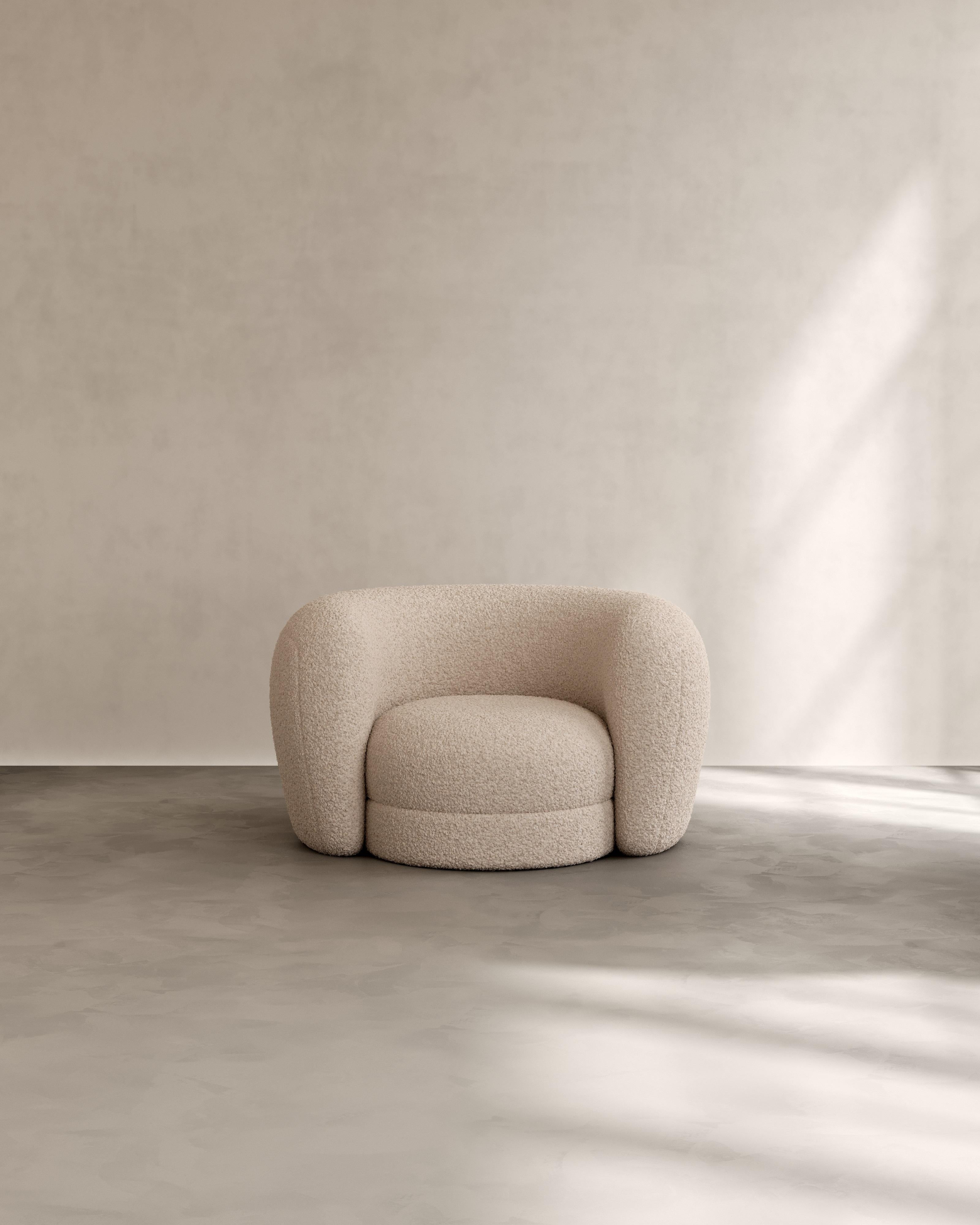 Sillón Palace de Dedar Milano Karakorum Bouclé de Paloma Editions Siglo XXI y contemporáneo en venta