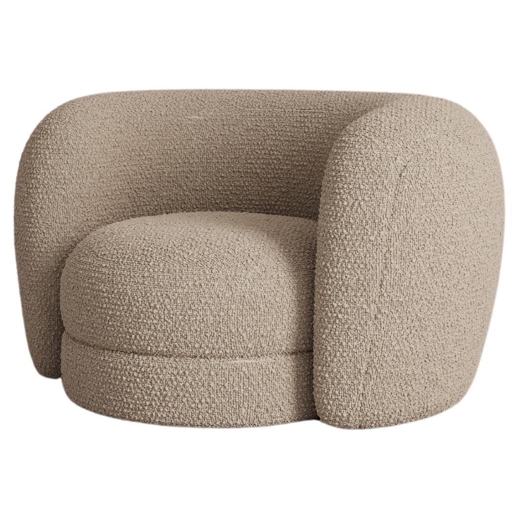 Fauteuil Palace en Dedar Milano Karakorum Bouclé par Editions Milano