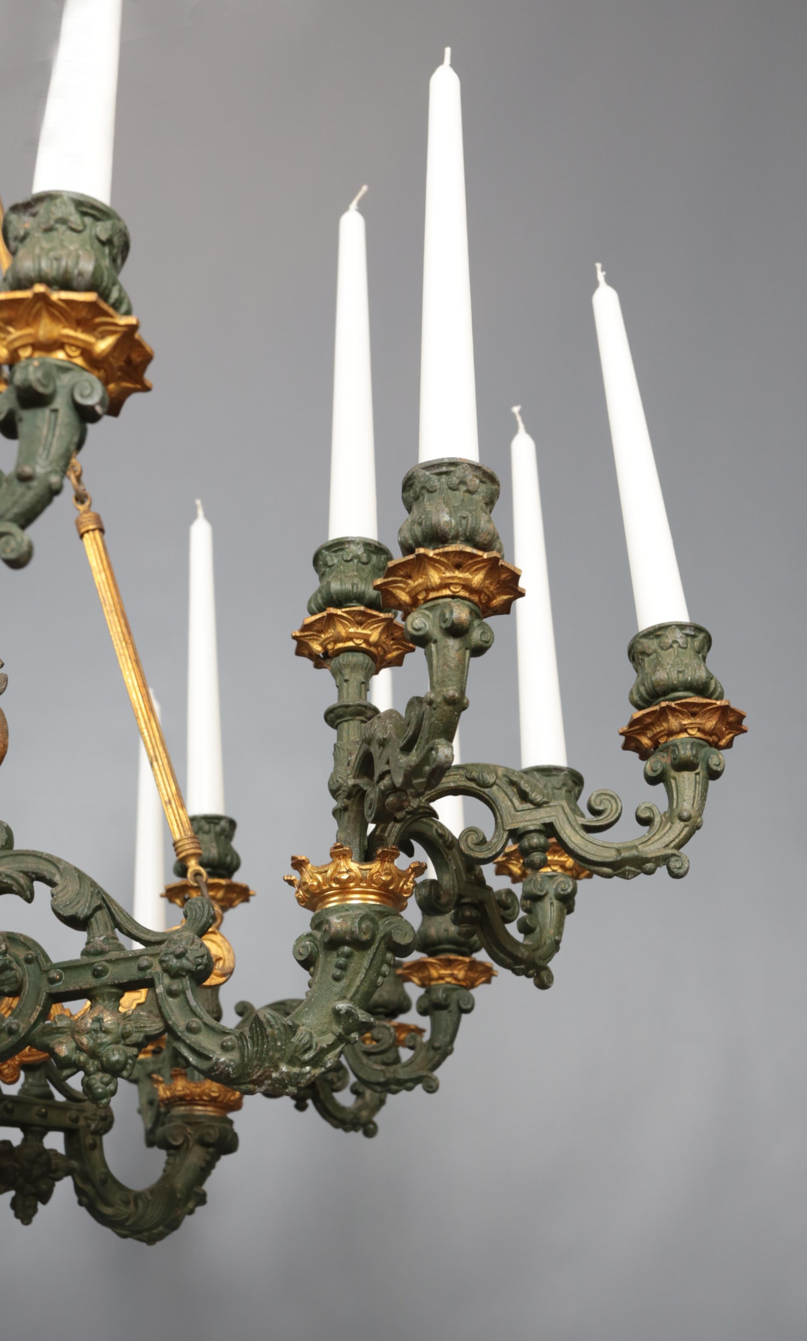 Palace French Empire Chandelier 24 Candles For Sale 3