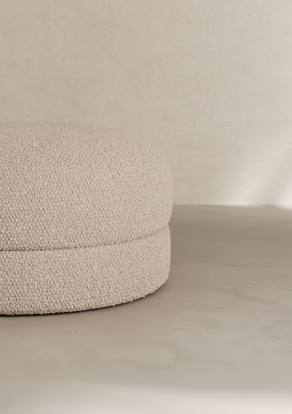 Moderno Palace Ottoman I in Dedar Milano Karakorum Bouclé di Paloma Editions in vendita