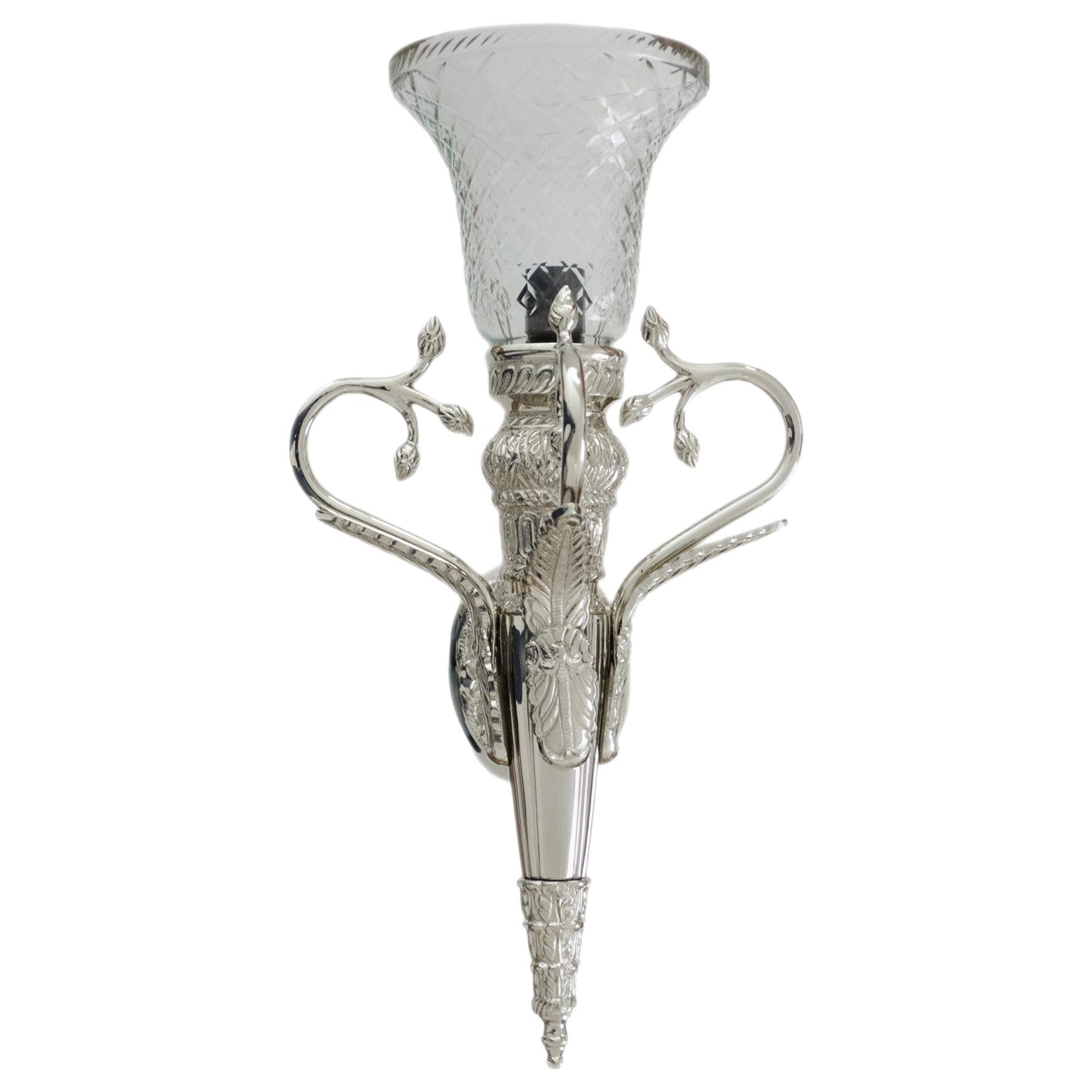 Palace Sconce Handcrafted in India by Stephanie Odegard For Sale