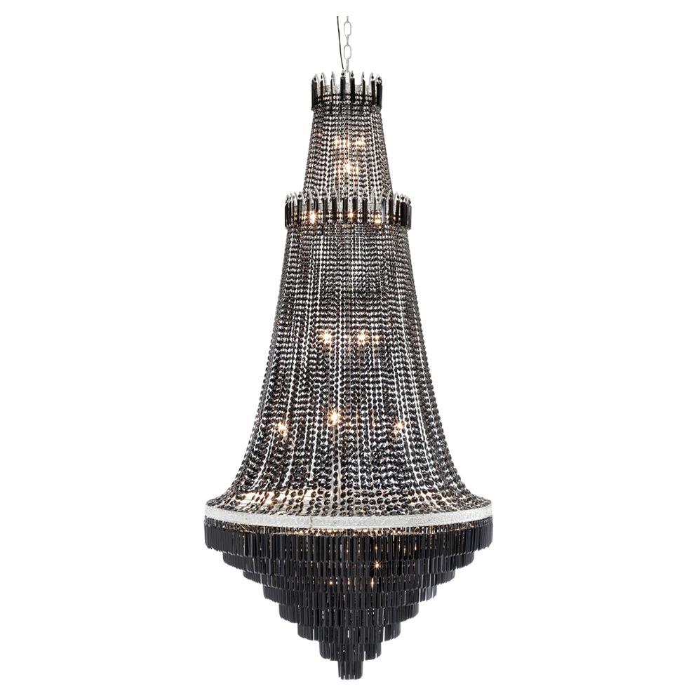 Palace Silvered Bronze Chandelier
